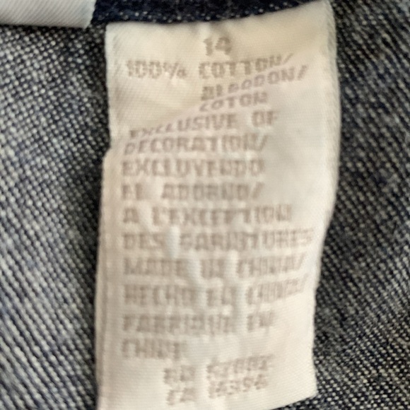 Liz Claiborne A-Line Denim Skirt Size 14. #221 - Picture 7 of 10